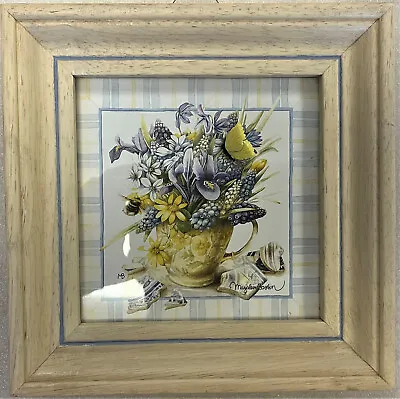 Marjolein Bastin Framed Print Summer Bouquet  3D Butterfly • $14.55