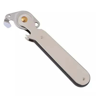  Stainless Steel Can Piercer Bottle Opener Lids Off Jar Side Cut • £16.49