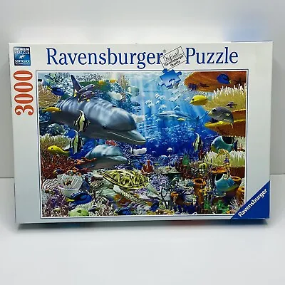 Ravensburger Puzzle 3000 Pieces 2004 Oceanic Wonders 48”x32”  No. 17 027 2 • $9.94