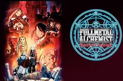 Fullmetal Alchemist Brotherhood Poster Poster 45x32cm • $16.24