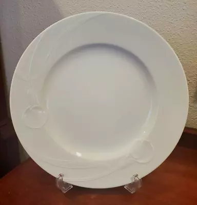 Mikasa CLASSIC FLAIR White 12  Round Platter CHOP PLATE K1991 CALLA LILUJapan • $12.99