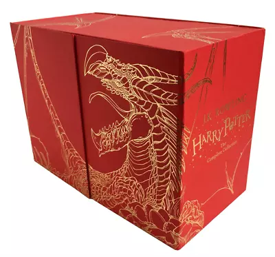 NEW Harry Potter 7 Books Complete Collection Hardback Box J.K. Rowling Gift Set! • $135