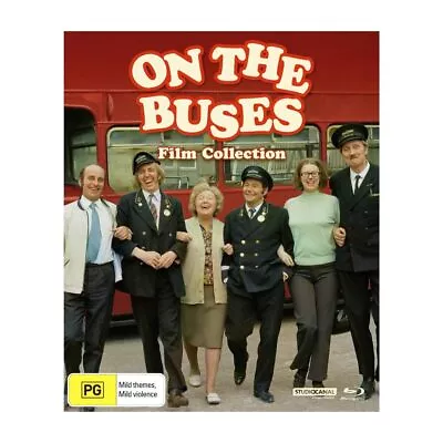 On The Buses 3-Film Collection Blu-ray | On The Buses / Mutiny... / Holiday? • £39.54