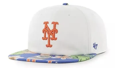 New York Mets '47 Captain X Hurley Hat Phantom Snapback Adjustable Mlb Cap H14 • $37.99