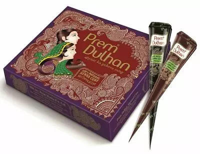 Prem Dulhan Mehendi  Mehendi Mehandi Cone Temporary Tattoo Herbal Henna 6 Cones • $11.99