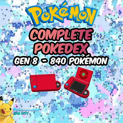 $9.99 • Buy ✨Full Shiny Pokedex Gen 8 | Pokémon Home Pokémon Sword And Shield