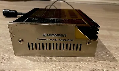 Pioneer  GM-40 High Power Stereo Main Amplifier For Car Stereo Vintage Working • $100