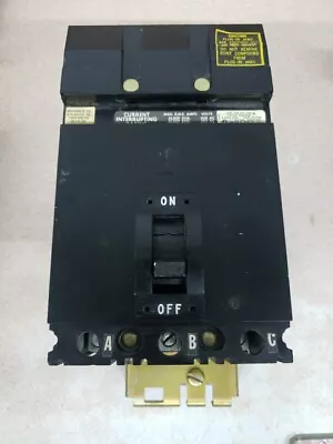 Square D FA36020 Circuit Breaker 3 Pole 20 Amp 600V- All Black • $59.39