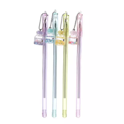 Bottle Pendant Pens Kawaii Stationery Cute Pens Novelty Cool Pen Student Gel _LO • $1.12