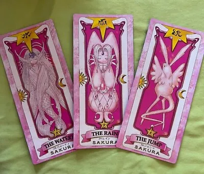 Cardcaptor Sakura Anime Clow Cards Fortune Tarot Cosplay - Full Set • $19.99