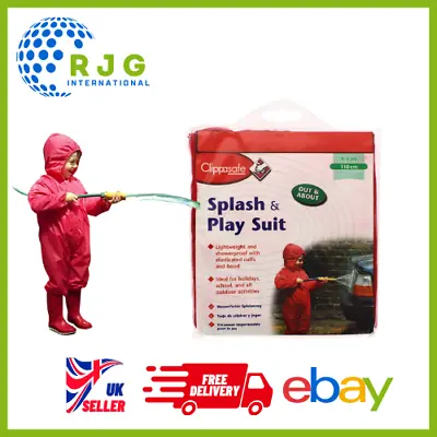£8.99 • Buy Kids Splash & Play Suit Raincoat 4-5 Years Premium Quality Fun Outdoor Rain 