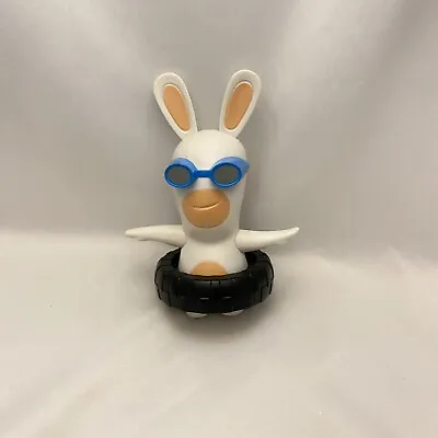 Rabbids Easter Rabbit 2015 McDonald’s Happy Meal Toy - Hula Hoop Tire Spin • $8