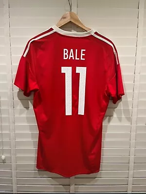 BALE 11 2016-17 Wales Home Shirt • £59