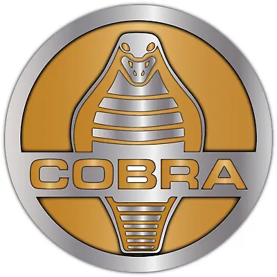 Cobra Shelby Retro Vintage Ford Mustang GT Vinyl Sticker Decal Car Window Bumper • $15.99