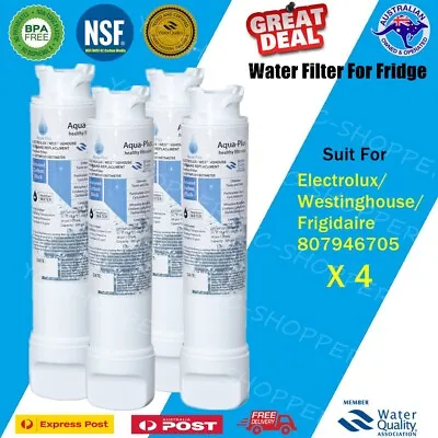 4 X ELECTROLUX & WESTINGHOUSE Fridge Water Filter EPTWFU01 807946705 WHE 6060SB • $78
