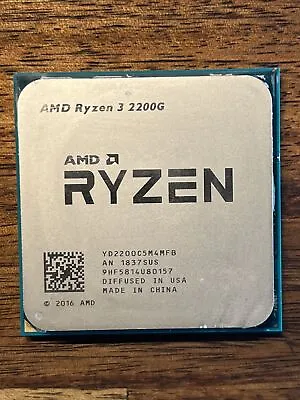 And Ryzen 2200g • $50