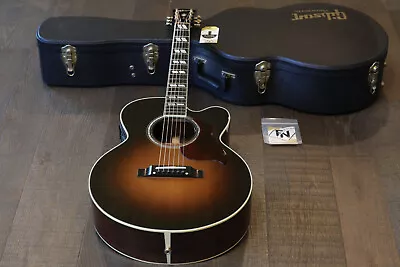 2012 Gibson J-165ec Rosewood Acoustic/ Electric Guitar Vintage Sunburst + OHSC • $2395