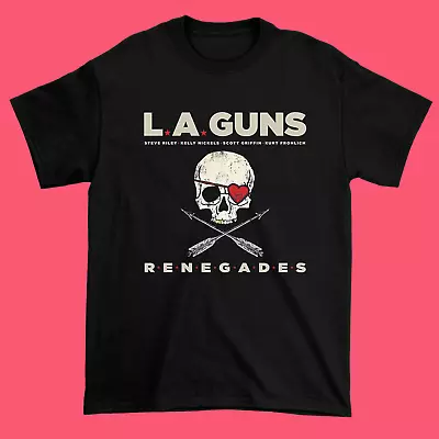 LA Guns Band Renegades Cotton Black Full Size Men Women Classic Tee Shirt • $16.99