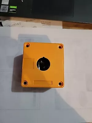 Yellow Black Plastic 22mm Hole Control Station Box Automation Direct SA10SL • $7.99