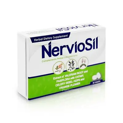 Nerviosil Herbal Supplement Valerian Root & Passion Flower • $10.99