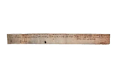 “Vellum Document” From The Reign Of King James 1st 1622 • $499.99