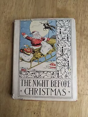 The Night Before Christmas 1935 Wee Books Vintage Hardcover W/ Dustjacket • $24.95