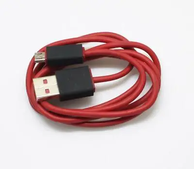 RED Micro USB Cable Charger For Beats Studio 2 Pill Monster POWERBEATS 2 3 • $6.99