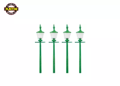 Ratio N Gauge Street Lamps/ Station Lamps Kit No:213  X 4 Per Pack. • £7.75