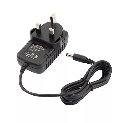 £5.27 • Buy UK Plug AC Adapter For Yamaha DD-55 DIGITAL DRUM MACHINE Keyboard Power Supply