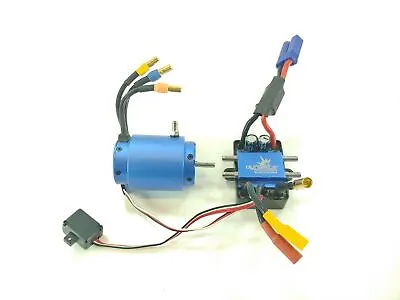 Dynamite 120A Brushless Marine ESC 2-6S & A3650-2000Kv 6-Pole Motor Water-Cooled • $132.99