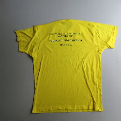 Vintage 90s Delaware Tee Vtg Comedy Comic Stand Up T-Shirt Bobcat Goldthwait • $85