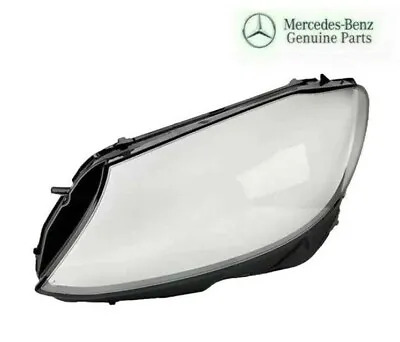 Mercedes W205 C200 C300 C400 C350 C180 LEFT AMG Headlight Lens Cover 14-18 OEM • $180.40