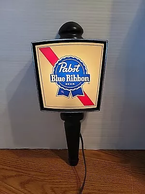 (VTG) 1970s Pabst Beer Wall Sconce Lamp Light Up Back Bar Sign PBR • $224.99