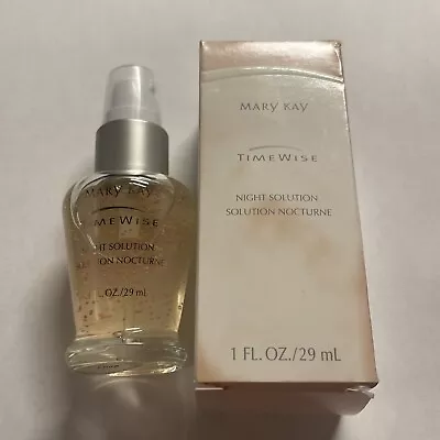 Mary Kay Timewise NIGHT SOLUTION 806400 All Skin Types 1 Fl Oz New In Box • $19.95