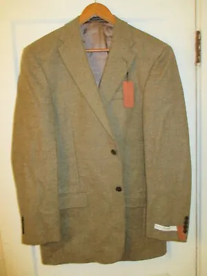 Perry Ellis Vintage  Portfolio   WOOL Sport Coat Jacket Men Size 42L NEW • $59.96