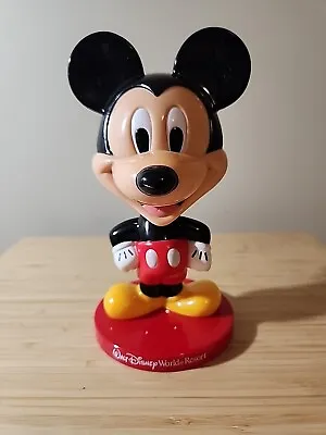 Mickey Mouse Vintage Bobble Head Plastic Kelloggs 8” Walt Disney World Resort • $4