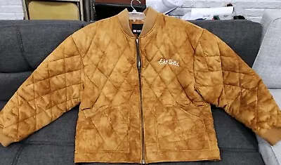 Ecko Unltd Men’s Gold Puffer Jacket Coat Size 3XL Hooded Rhino Logo Free Ship! • $47.97
