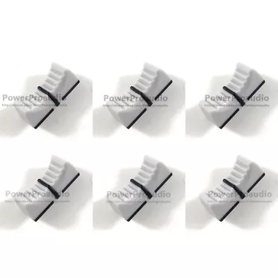 6pcs/lot LightGray Slide Fader Knob Cap For YAMAHA MG166CX-USB MG206C Hole 4MM  • $3.45