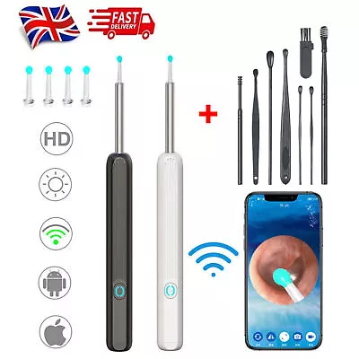 Wireless Ear Wax Remover With HD Camera Cleaning Tools Kit For Ear Care.Spoon • £8.20