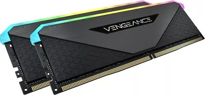 Corsair Vengeance RGB RT 64GB (2x32GB) DDR4 3600MHz C18 Desktop Memory • £124.99