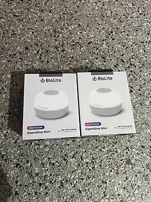 Biolite Alpenglow Mini Multicolour USB Camping  Lantern Set Of 2 • $52