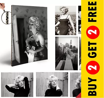 Marilyn Monroe ICON CELEBRITY VINTAGE A3 A4 A5 POSTERS DECOR PHOTO ART PRINT  • £3.99