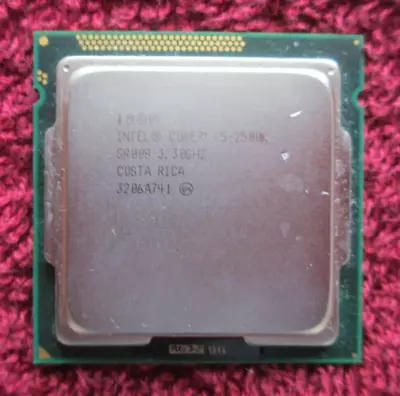 Intel SR00B I5-2500K 3.3GHz Quad Core LGA 1155 Socket Processor CPU • £24.99