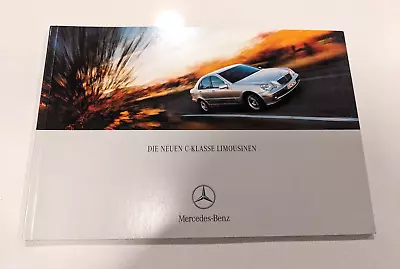 W203 Mercedes-Benz C-Class Sedan German Language *RARE* • $39.98