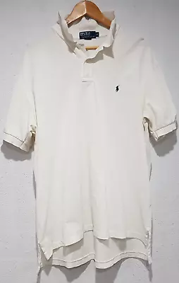 Polo By Ralph Lauren White Polo Size XL • $30