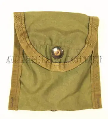 US Military Army FIRST AID COMPASS POUCH ALICE USGI Small Item Pouch OD Green • $6.80