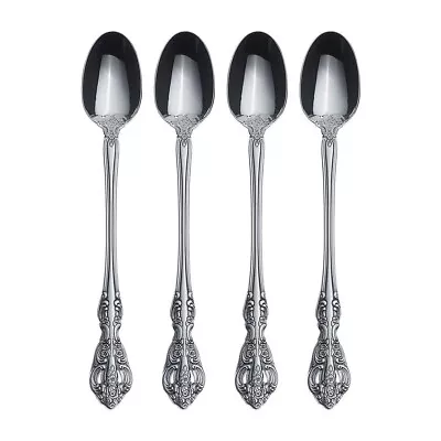 Oneida Michelangelo 18/10 Stainless Steel Iced Tea Spoons  ~~ Set Of 4 ~~ • $59.99