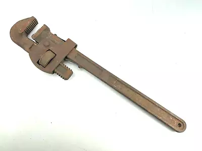 Vintage Pipe Wrench 16  Inch EGD Drop Forged Heavy Duty Industrial Spain Tool • $32.54