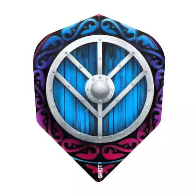 £3.49 • Buy Shot Darts Viking Shield Maiden Standard Dart Flights 