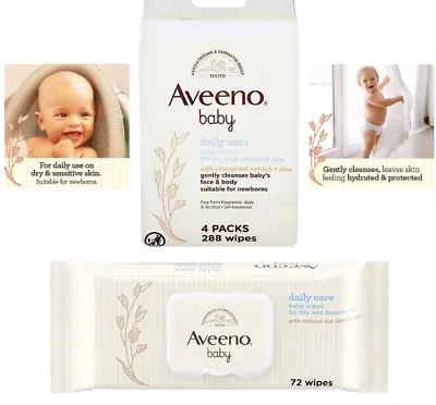 Aveeno Baby Daily Care Wipes • £5.15